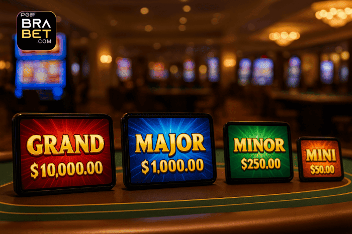 Ganhador feliz Cassino BRABET apostas vitoriosas