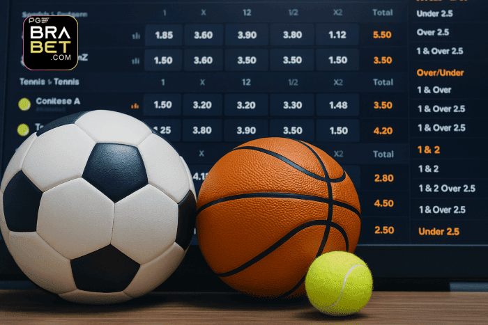 Aposte em apostas esportivas no cassino online BRABET